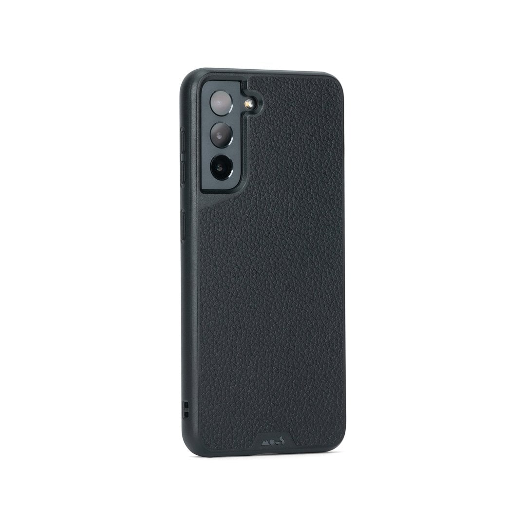 Black Leather Protective Phone Case - Limitless - US 1685