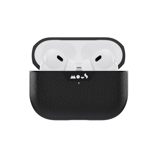 Black Leather AirPods Pro Case