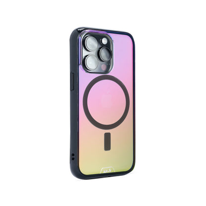 Protective Clear Iridescent Phone Case - Clarity MagSafe