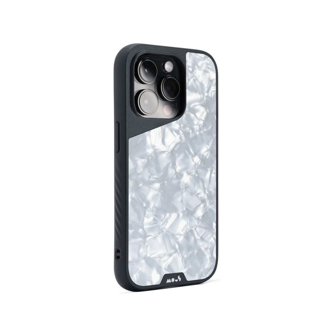 Silver Pearl Protective Phone Case - Limitless