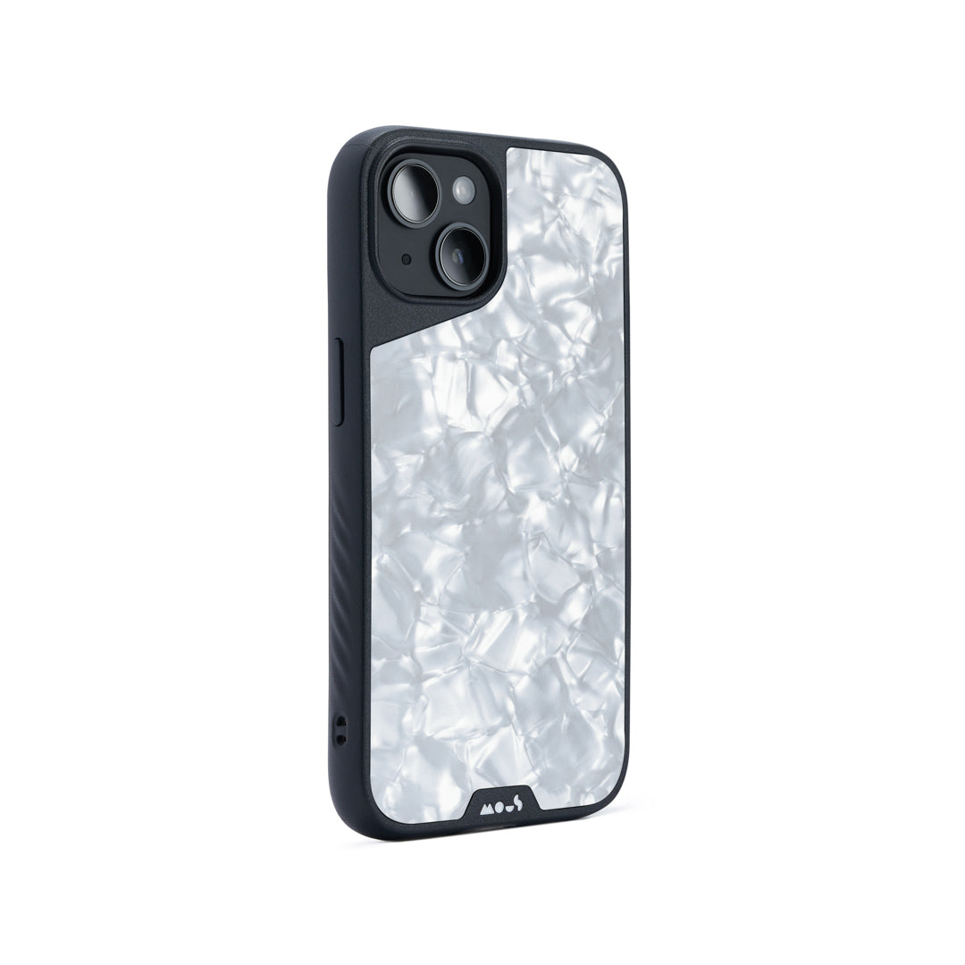 Silver Pearl Protective Phone Case - Limitless
