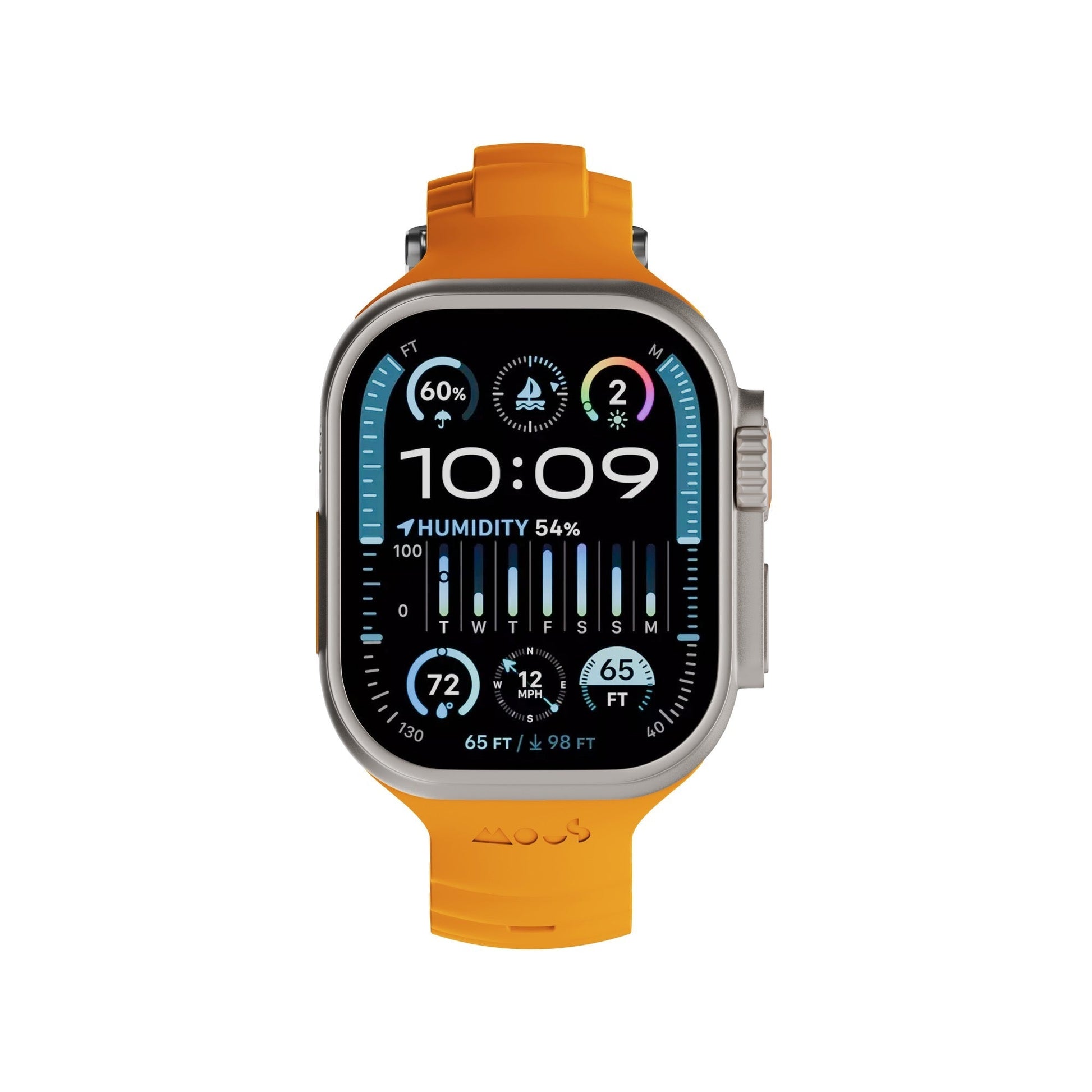 Tiger Orange Active Strap