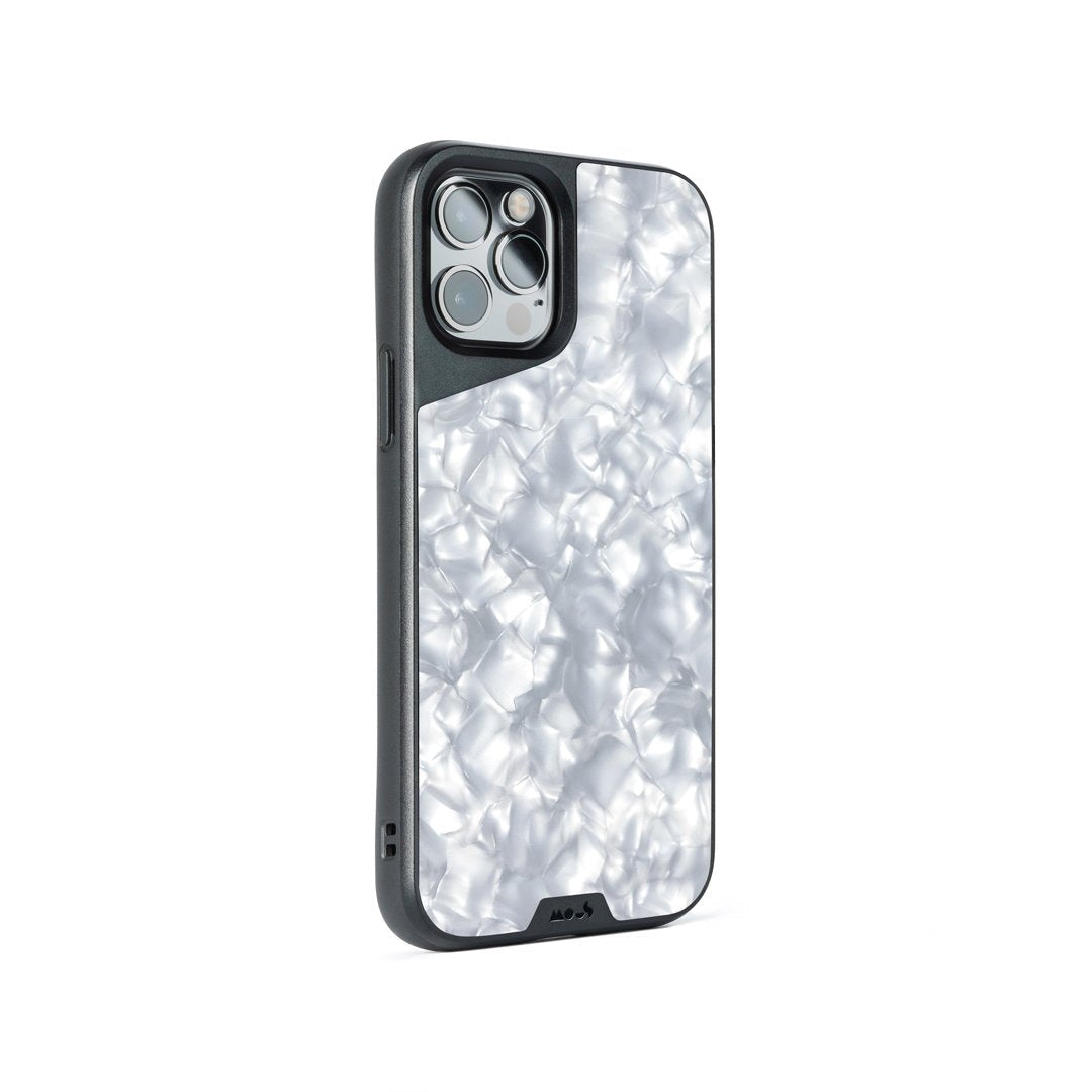 Silver Pearl Protective Phone Case - Limitless