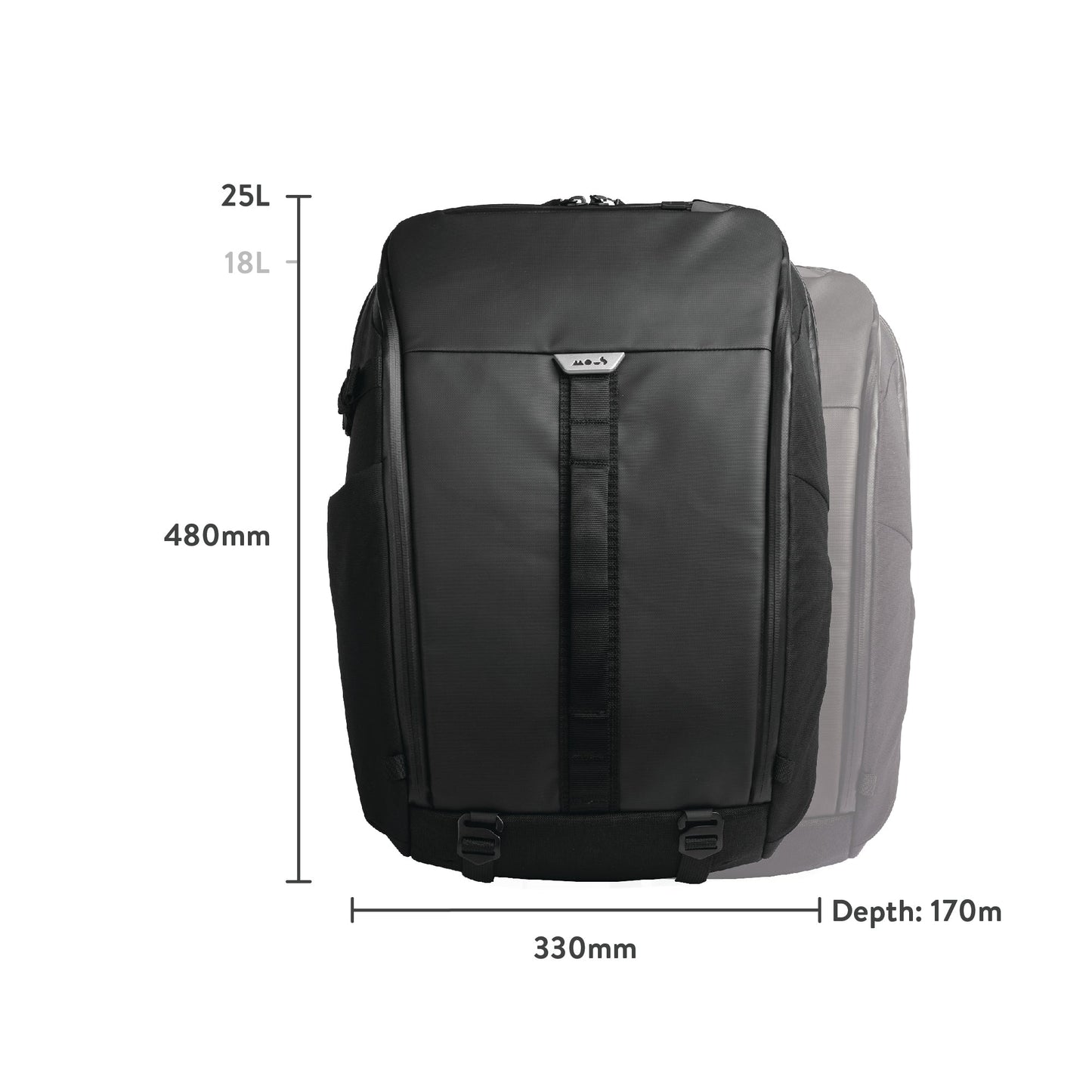 Protective Zip Backpack - Extreme