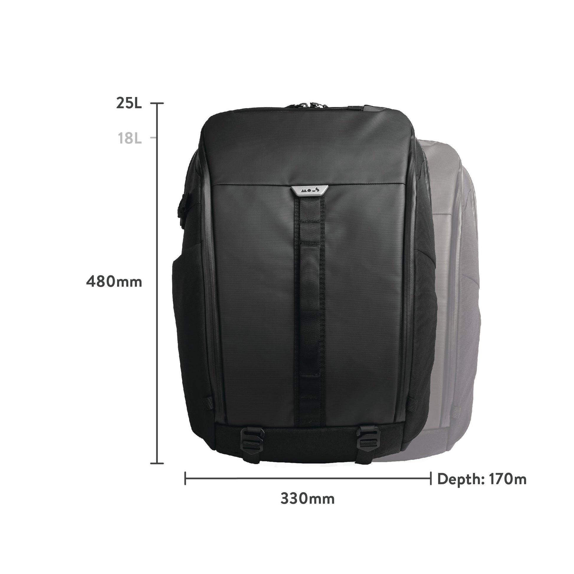 Protective Zip Backpack - Extreme