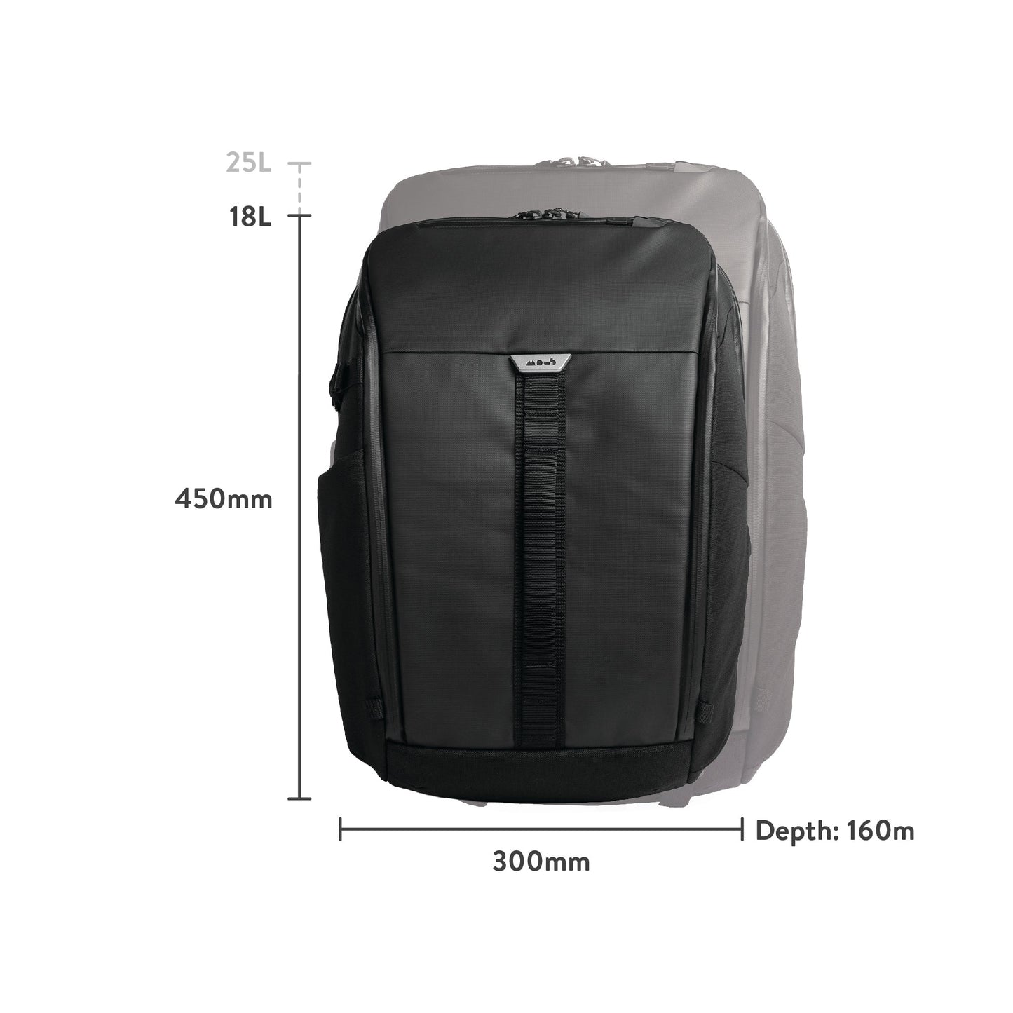 Protective Zip Backpack - Extreme