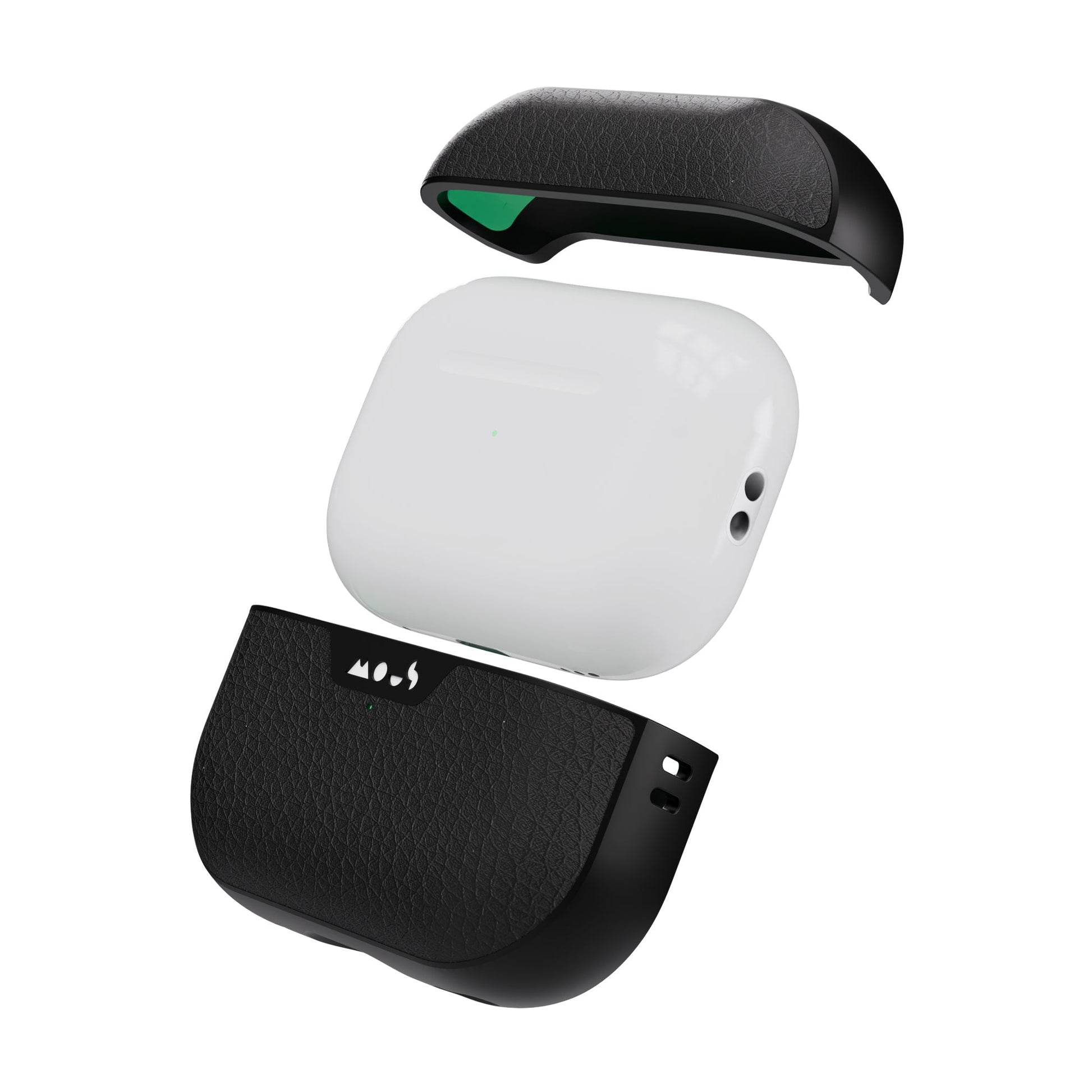 Black Leather AirPods Pro Case