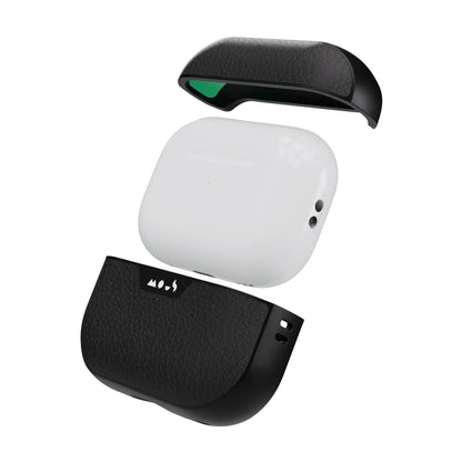 Black Leather AirPods Pro Case