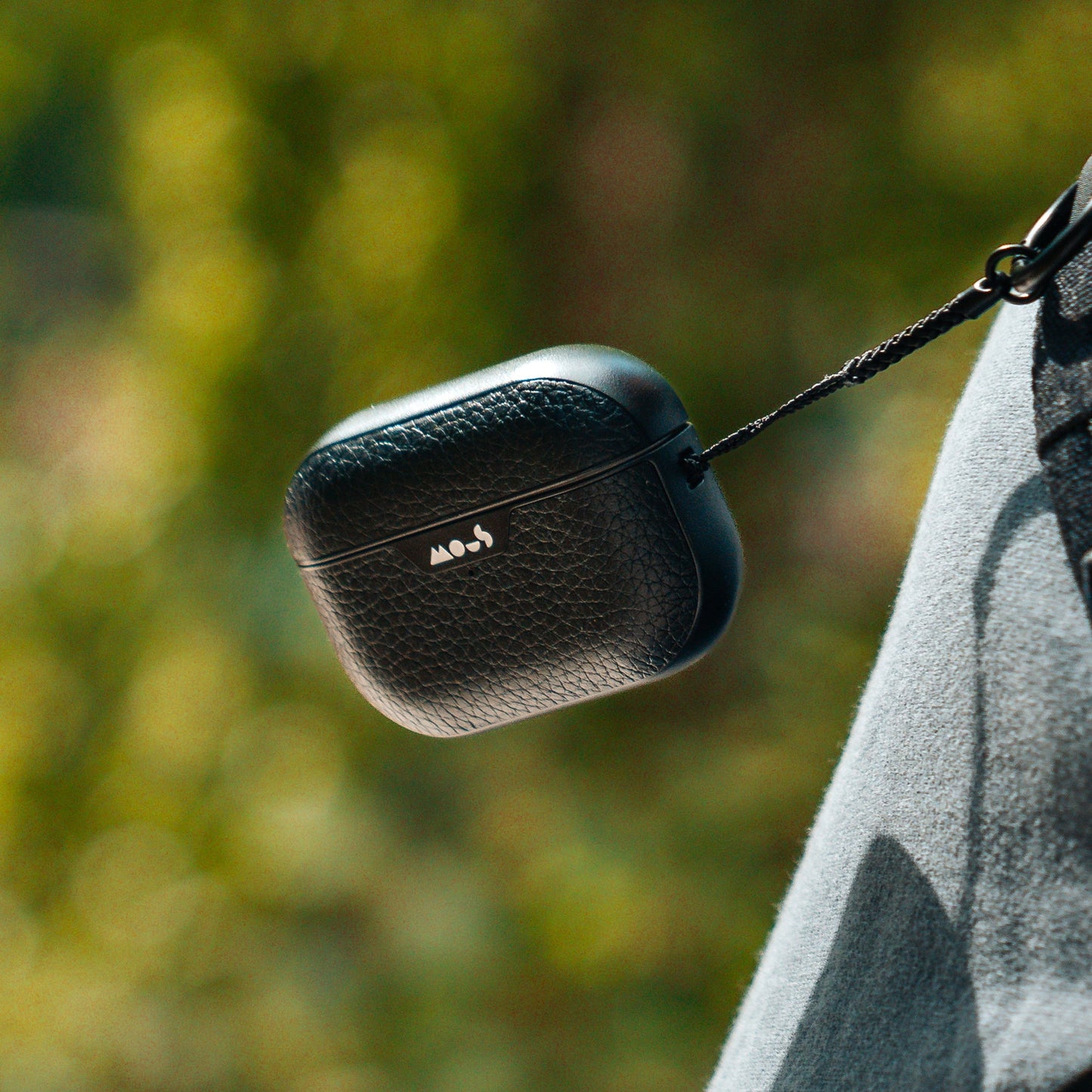 Black Leather AirPods Pro Case