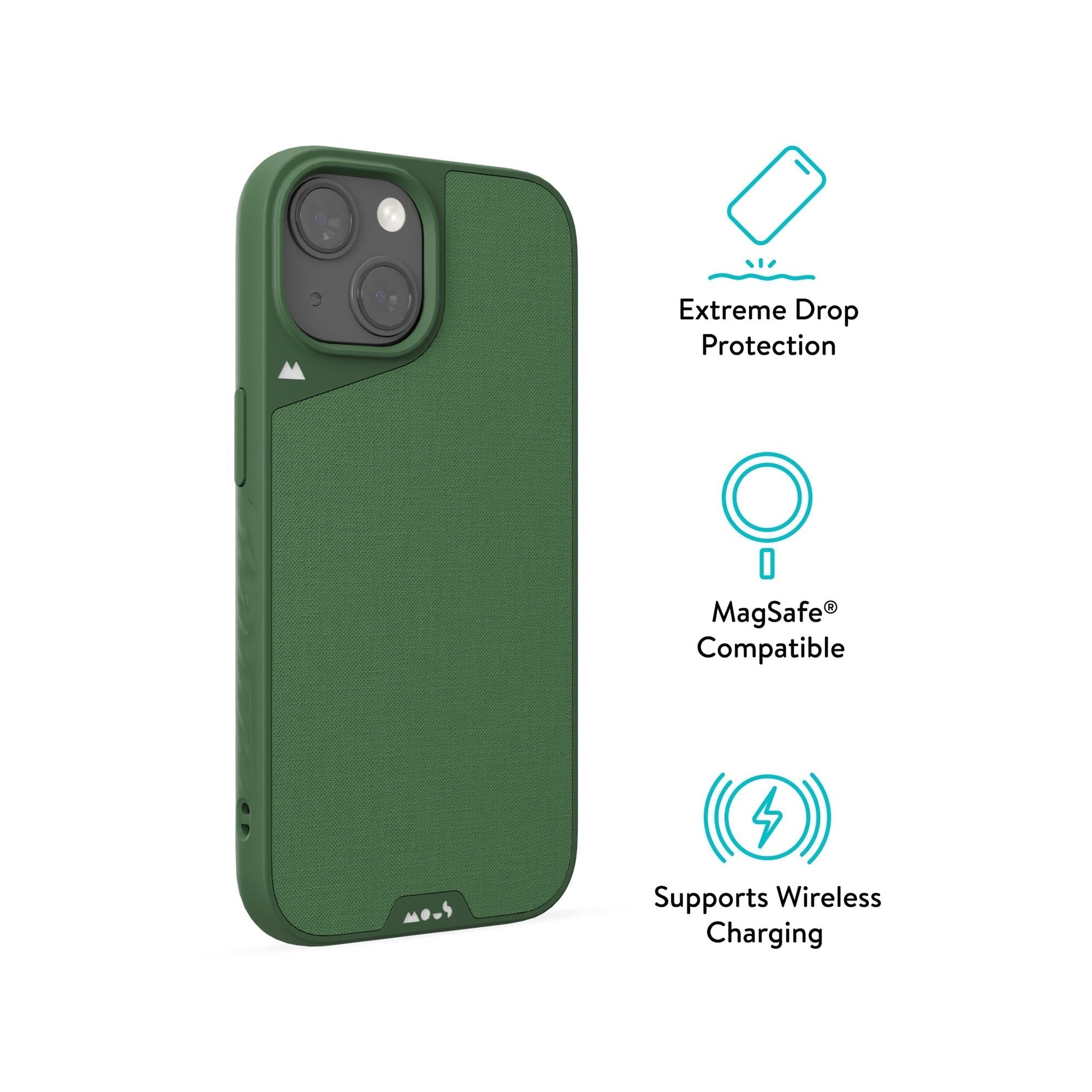 Forest Green Protective Phone Case - Limitless