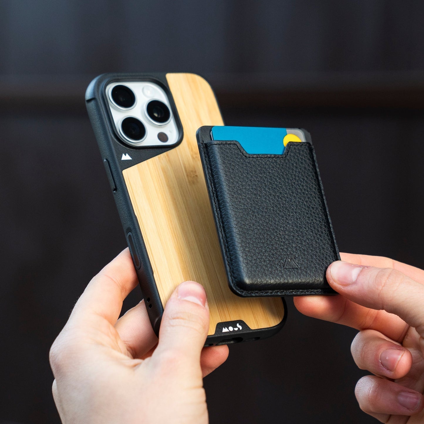 Bamboo Protective Phone Case with Camera Control Button - Limitless