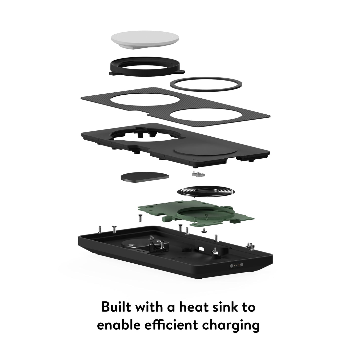 Aramid Fibre Wireless Charging Station