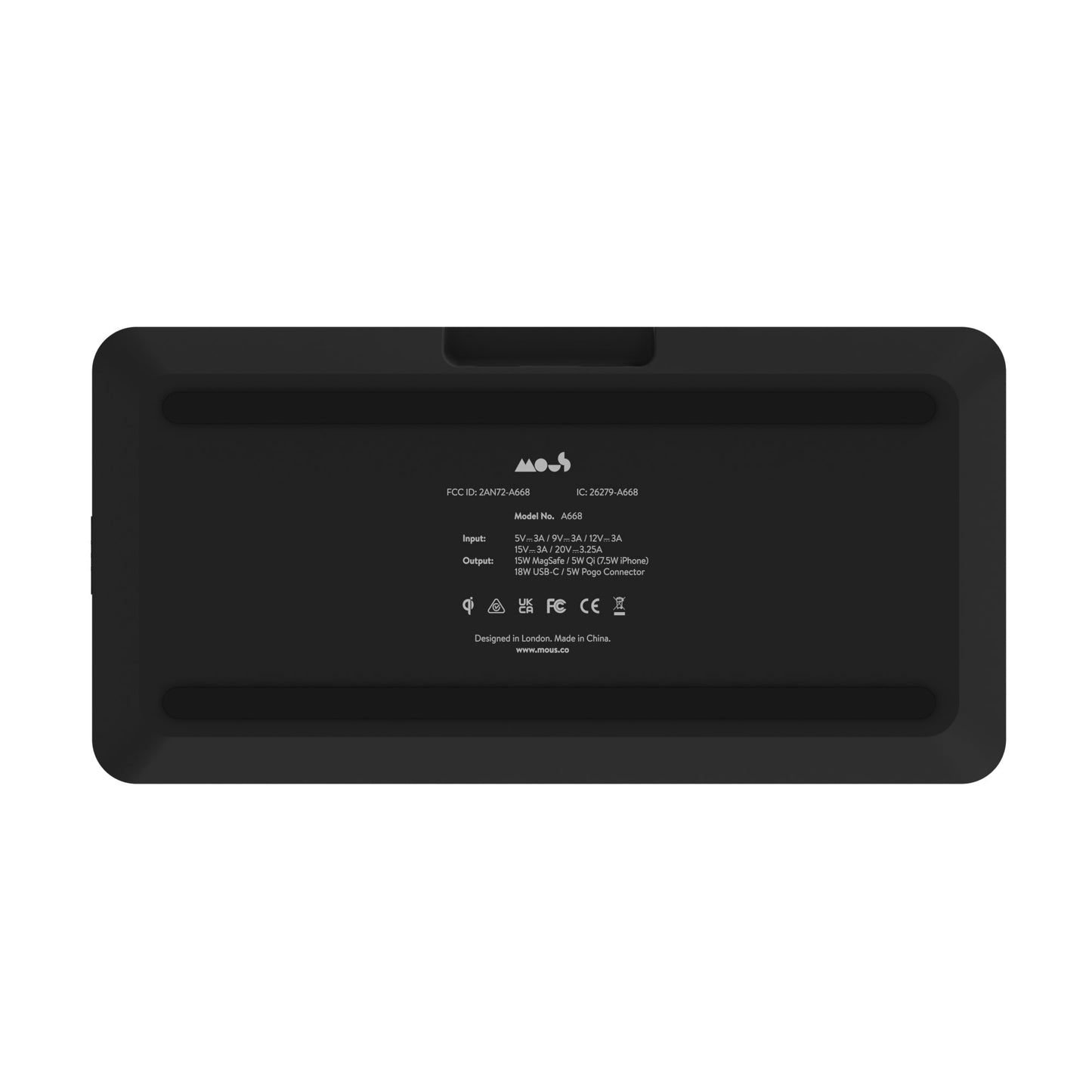 Aramid Fibre Wireless Charging Station