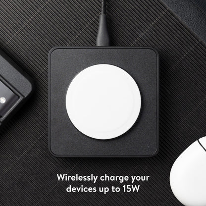 Matte Black Wireless Charging Pad