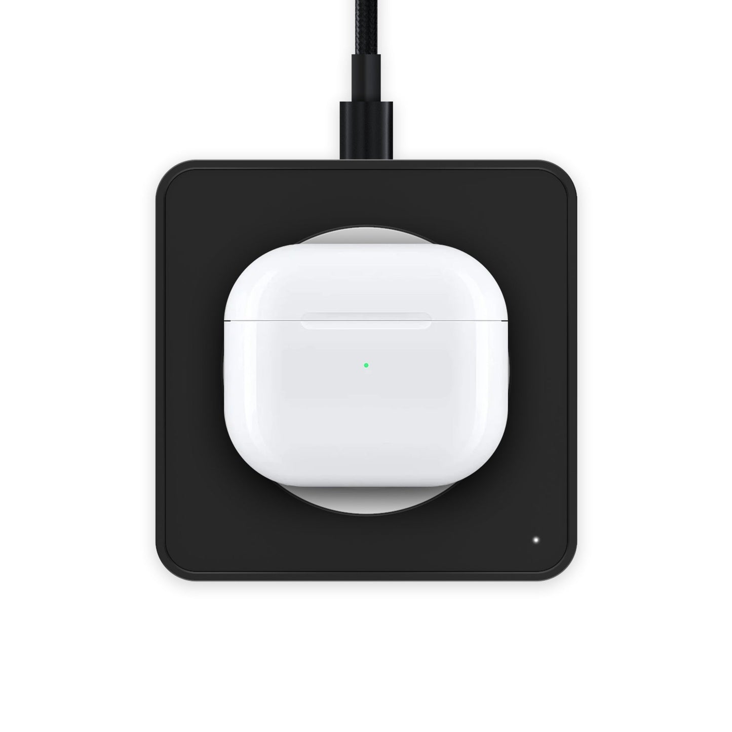 Matte Black Wireless Charging Pad