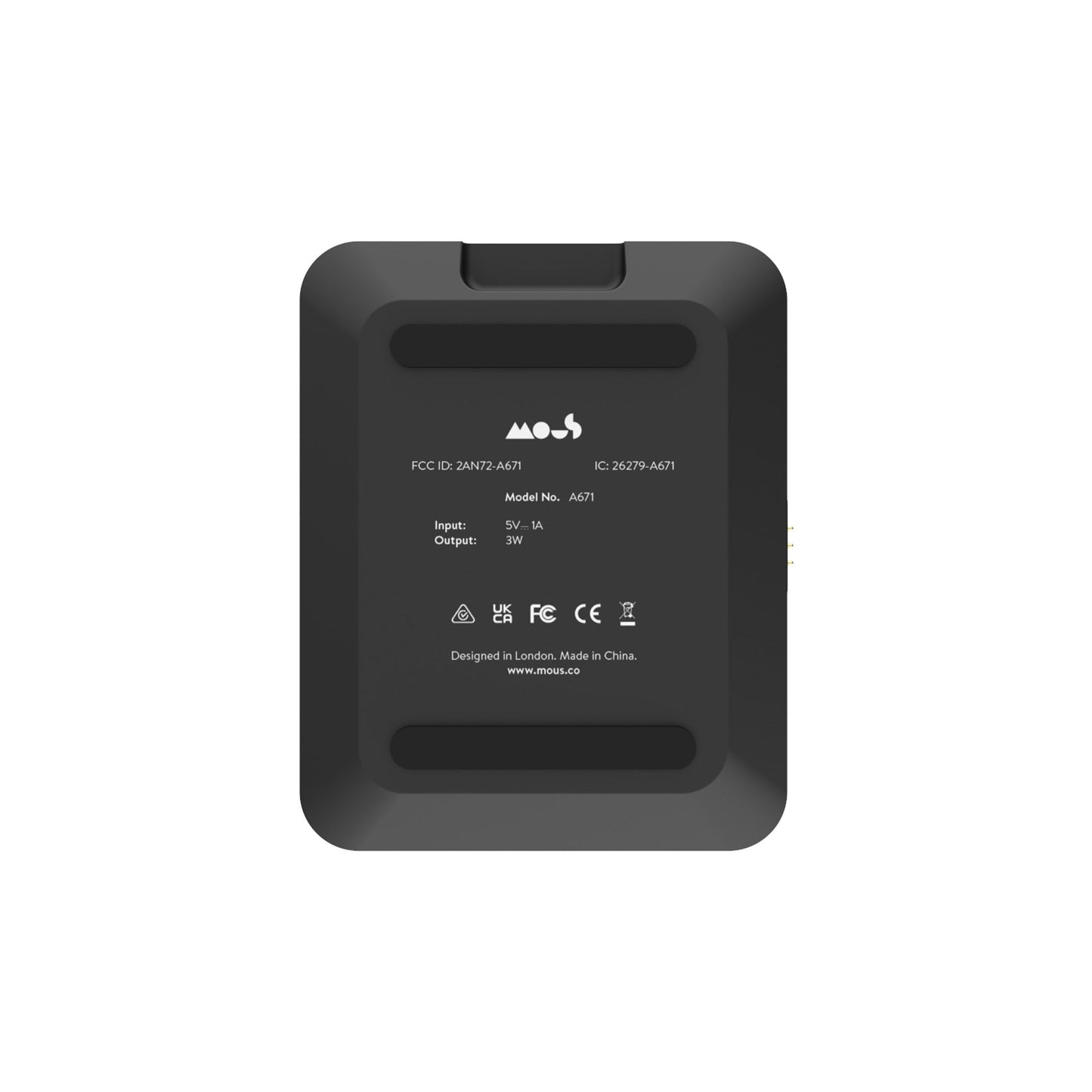 Matte Black Wireless Apple Watch® Charger