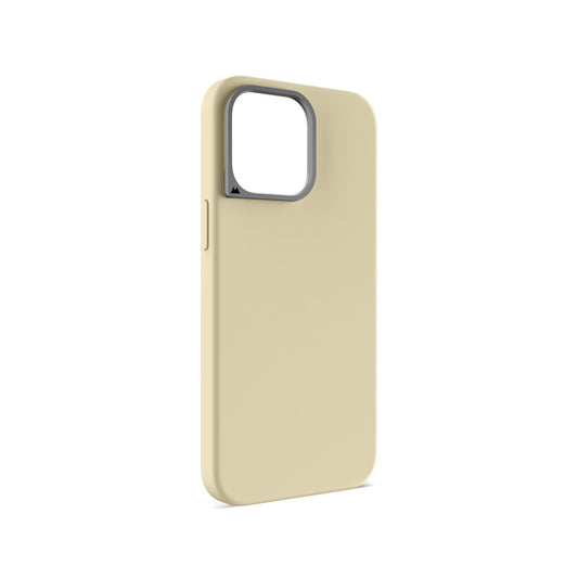 MagSafe® Compatible Ivory Silicone Phone Case - Minimalist