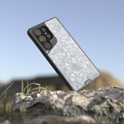 Silver Pearl Protective Phone Case - Limitless