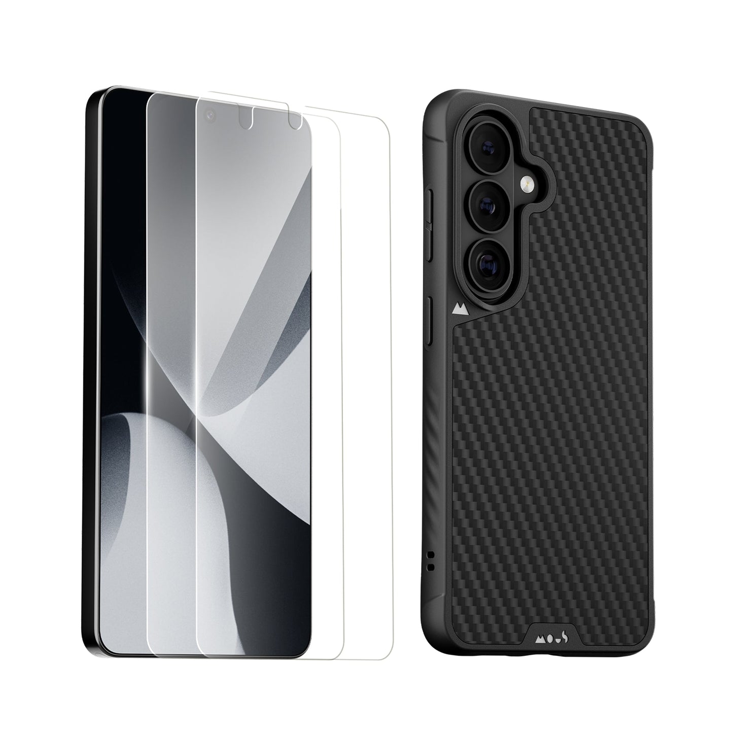 Aramid Fibre Protective Case and Screen Protector - Samsung Essentials Kit