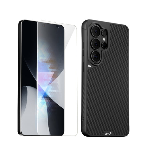Aramid Fibre Protective Case and Screen Protector - Samsung Essentials Kit
