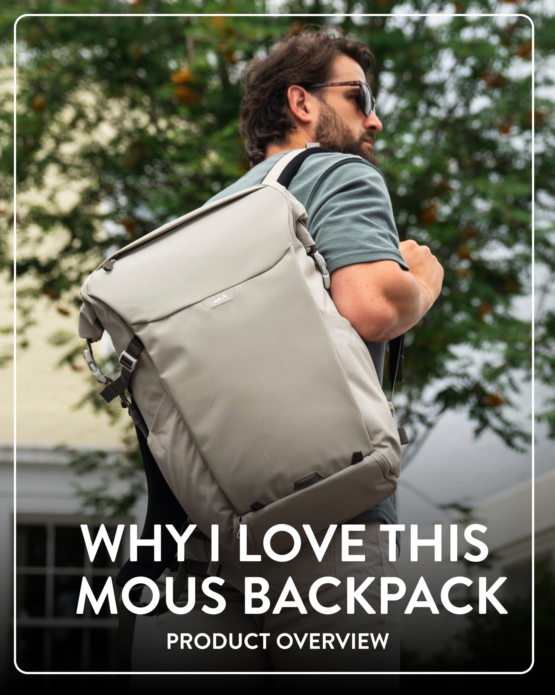 Stone Protective Roll Top - Optimal Backpack