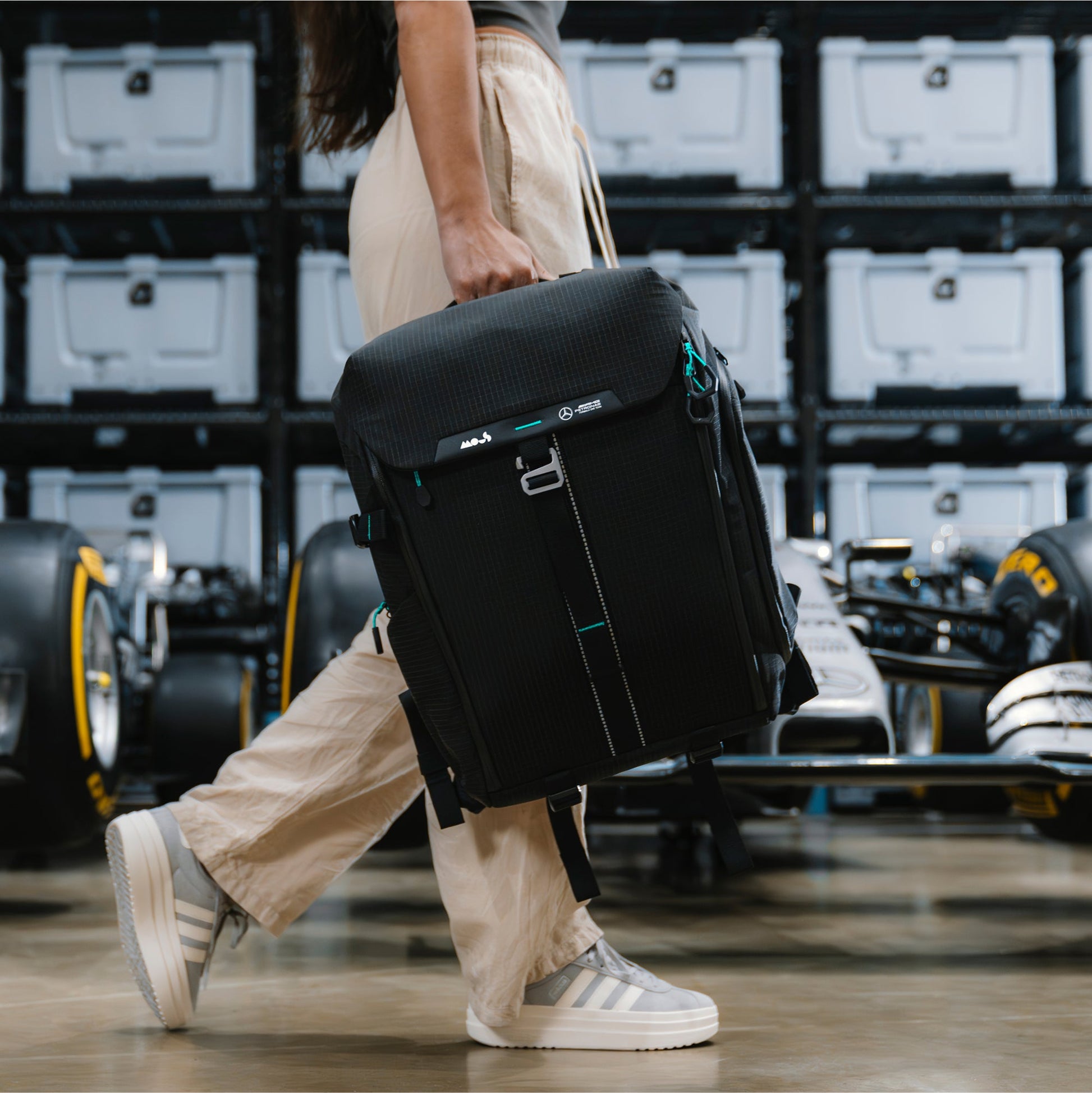 Protective Lid Backpack with UltraTex® - Optimal x Mercedes-AMG F1 Team