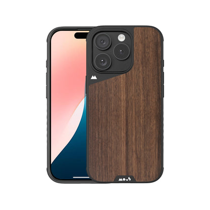 Walnut Protective Phone Case with Camera Control Button - Limitless