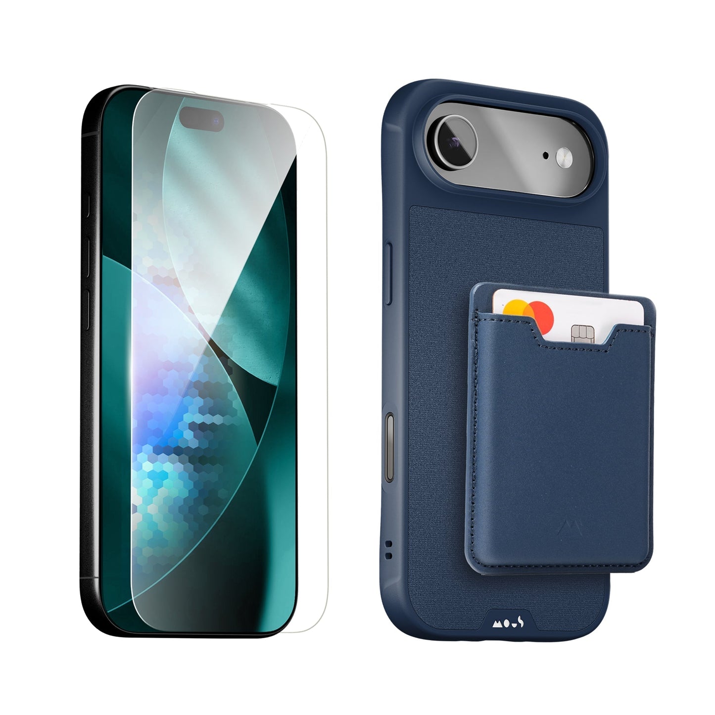 Marine Protective Case, Screen Protector and Card Wallet - Apple Starter Kit
