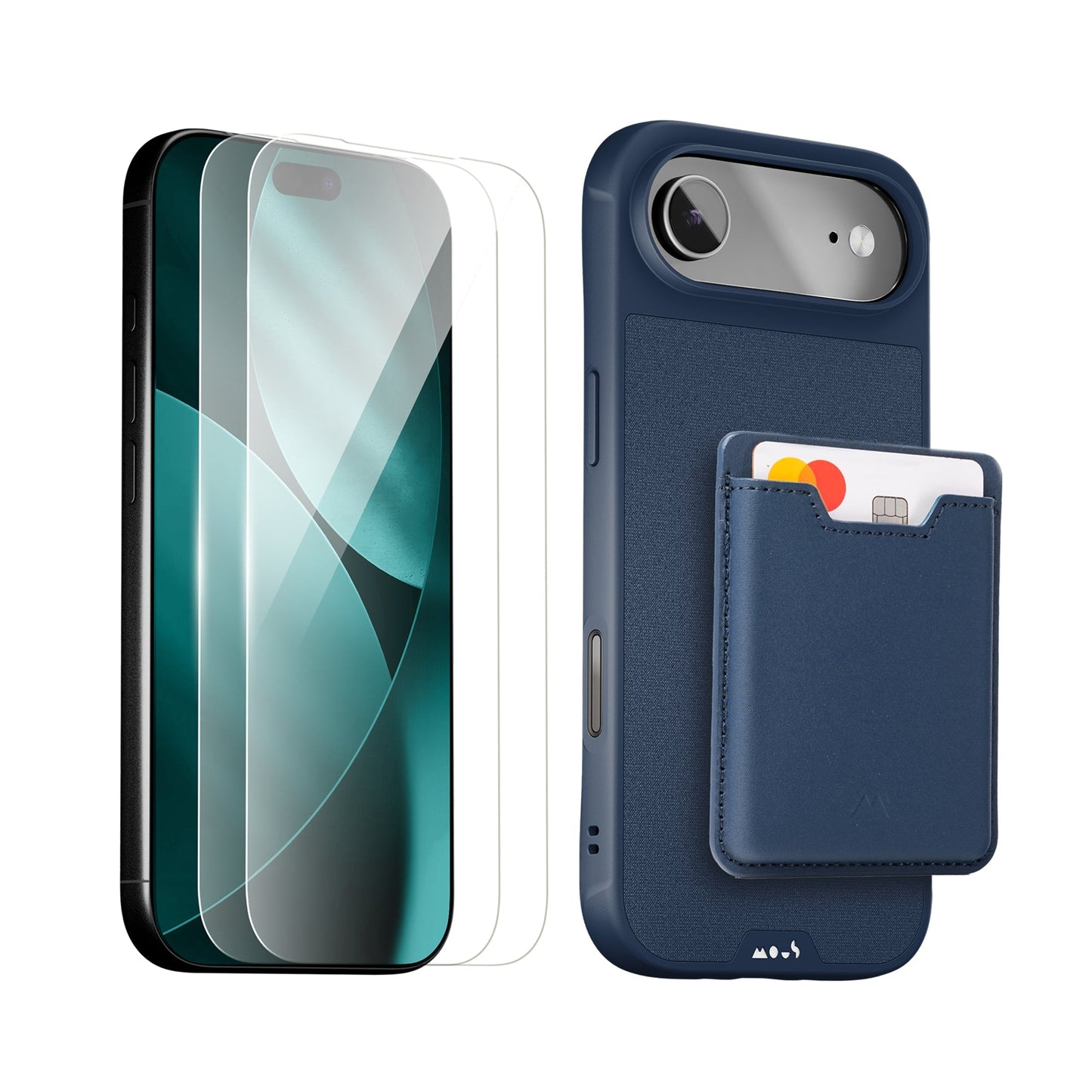 Marine Protective Case, Screen Protector and Card Wallet - Apple Starter Kit