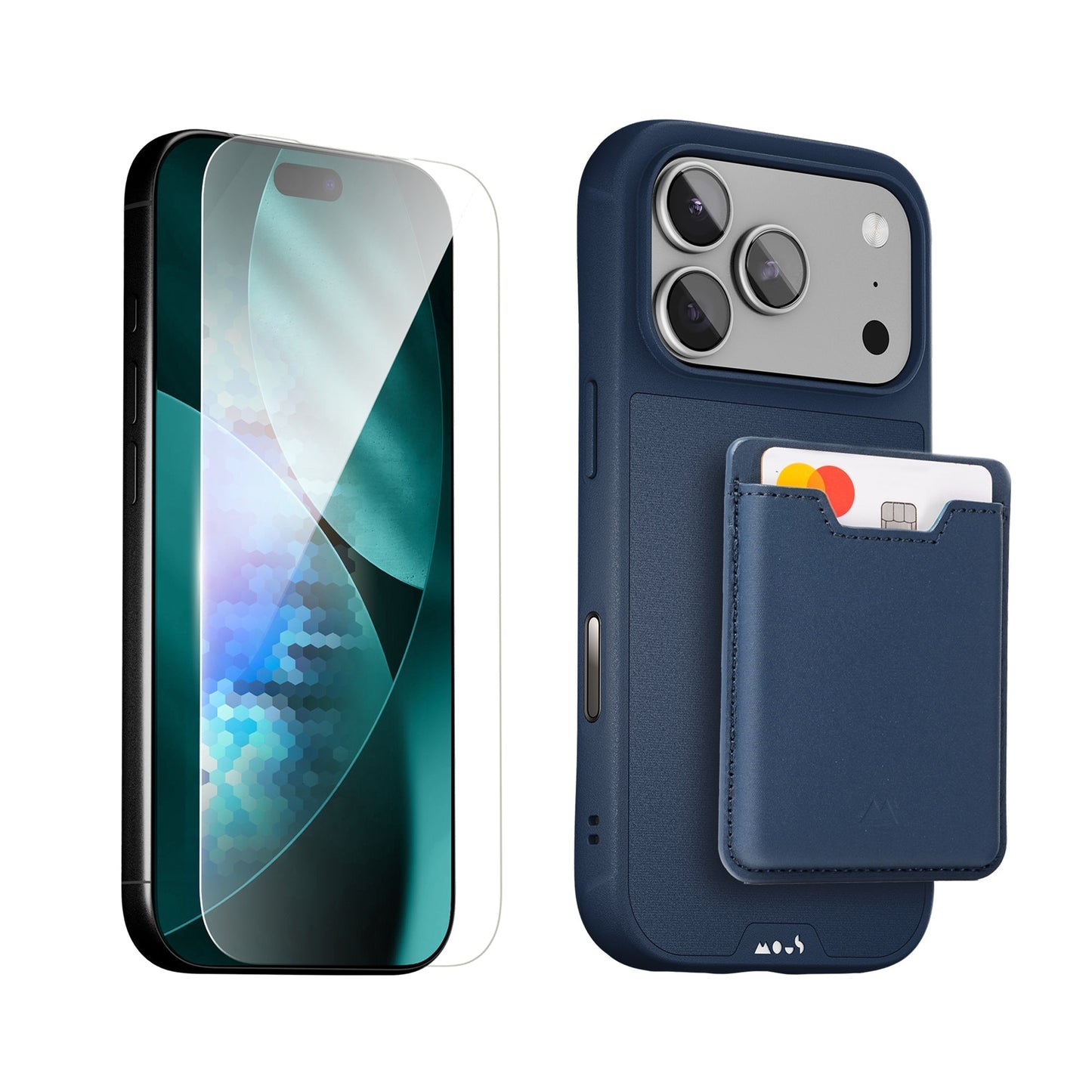 Marine Protective Case, Screen Protector and Card Wallet - Apple Starter Kit