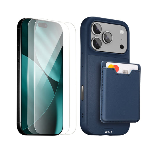 Marine Protective Case, Screen Protector and Card Wallet - Apple Starter Kit