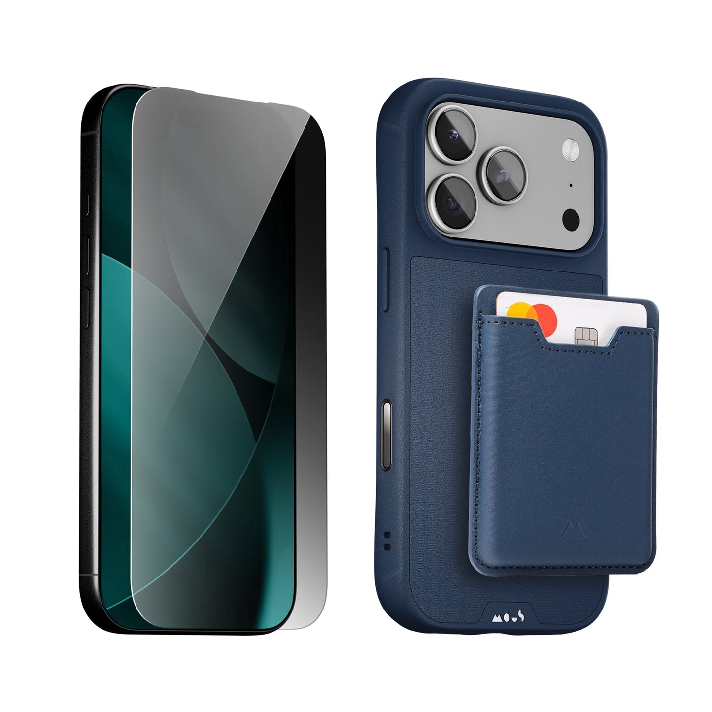 Marine Protective Case, Screen Protector and Card Wallet - Apple Starter Kit