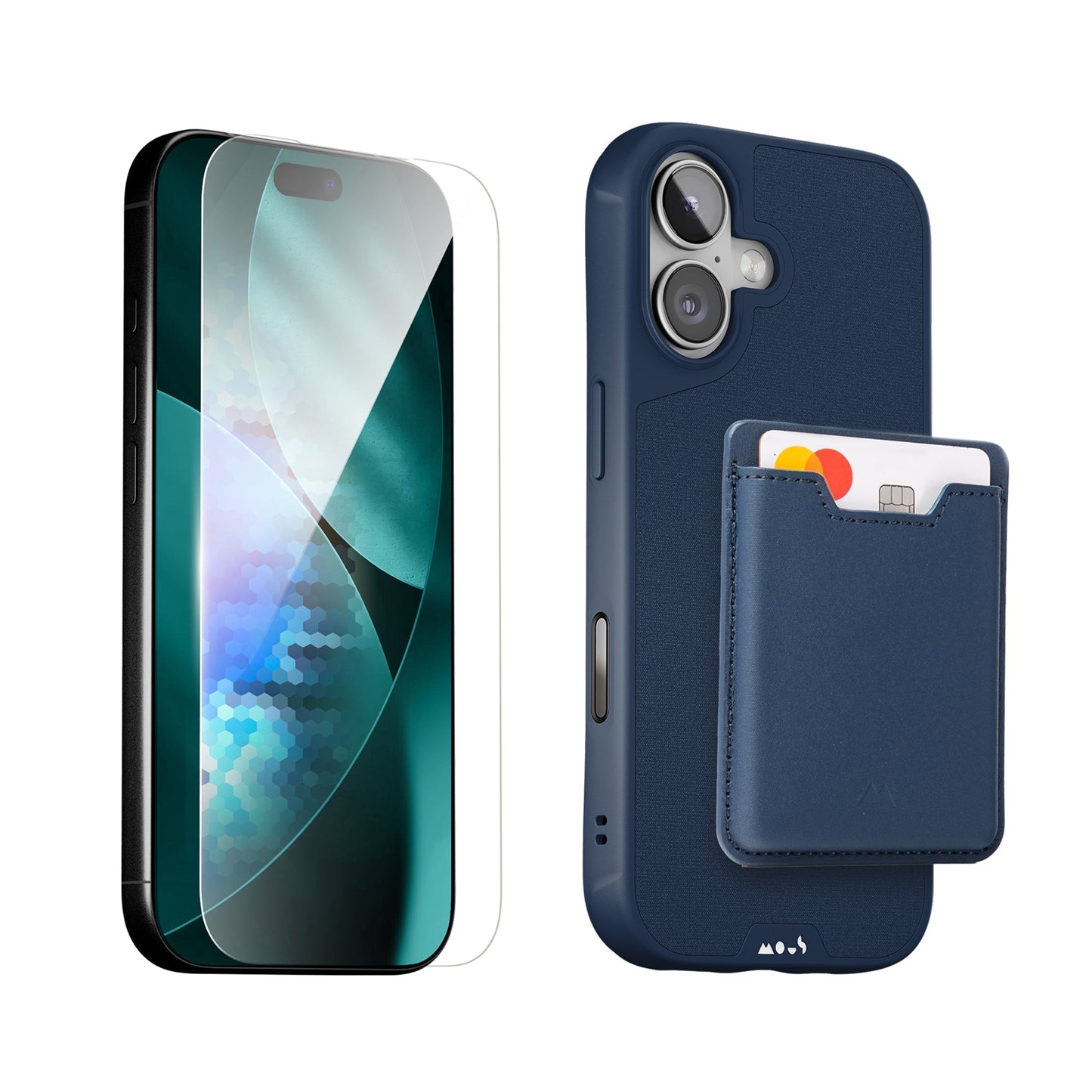 Marine Protective Case, Screen Protector and Card Wallet - Apple Starter Kit