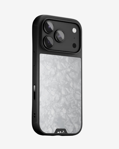 Silver Pearl Protective Phone Case - Limitless
