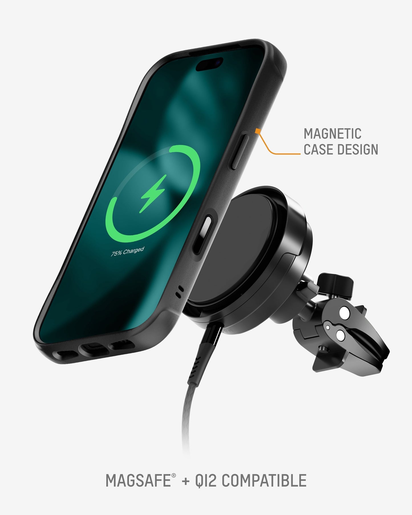 Protective Clear Iridescent Phone Case - Clarity MagSafe