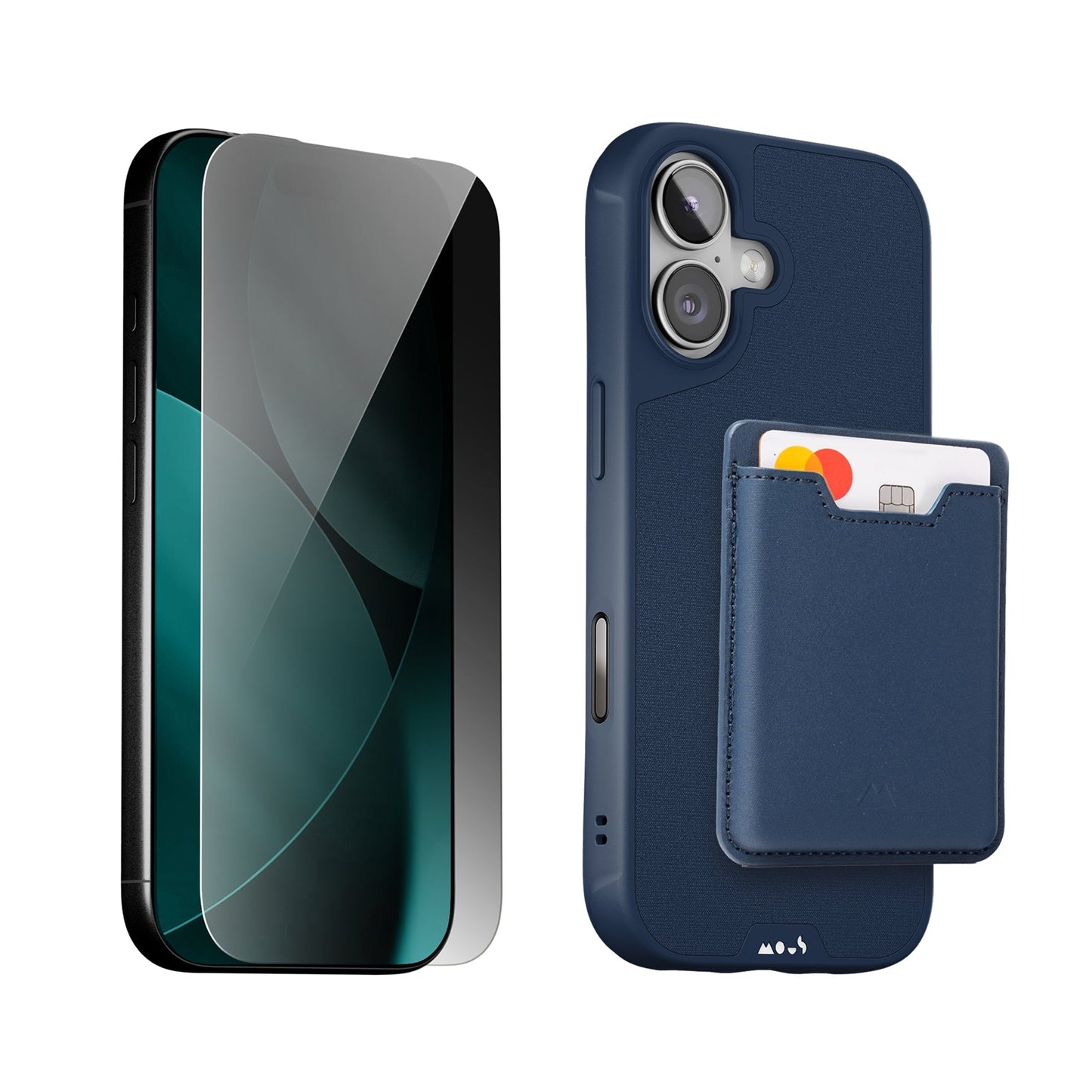 Marine Protective Case, Screen Protector and Card Wallet - Apple Starter Kit